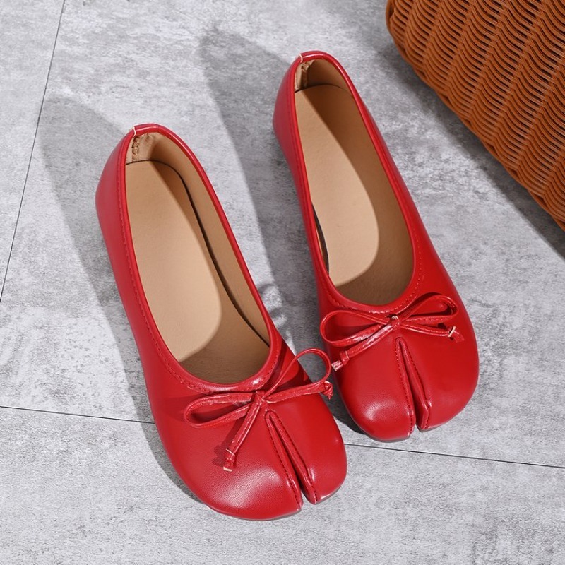 Summer Clothing Modest - Ballerines Tabi à bout fendu souples