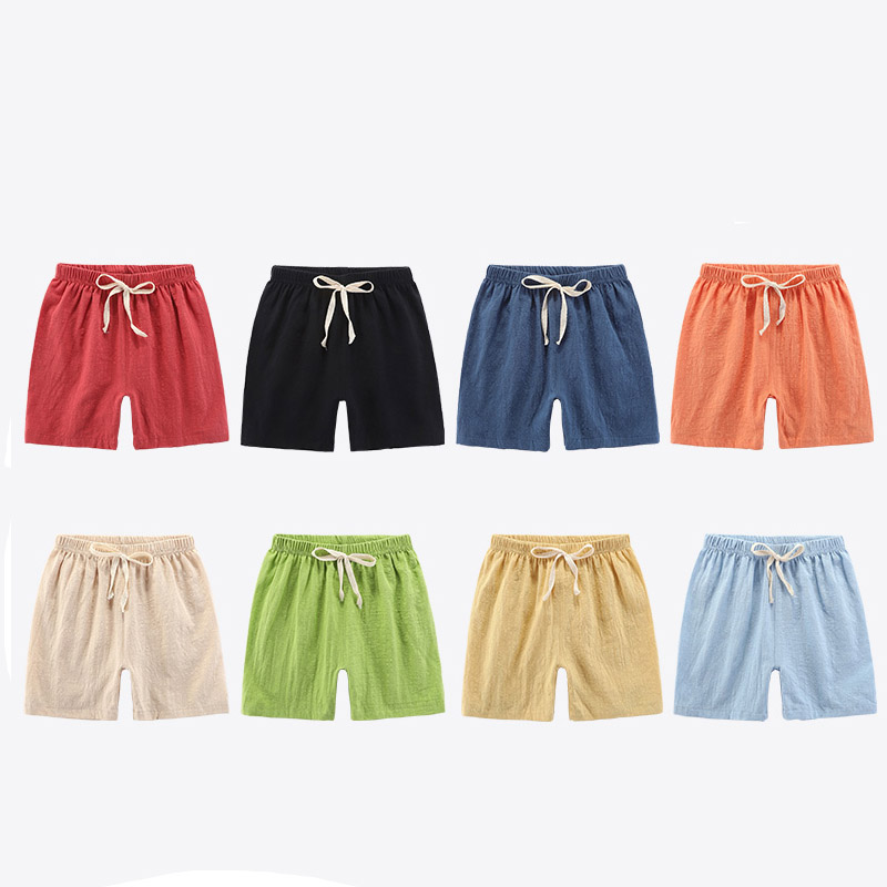 Summer Clothing Teen Girls - Short coréen en coton et lin