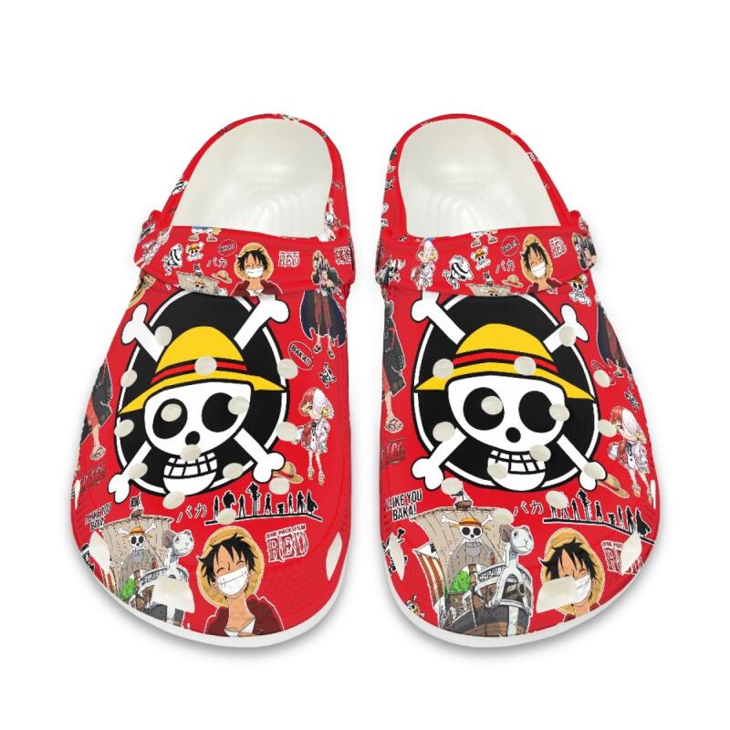 Summer Away Clothing - Nouvelles sandales d'été One Piece Luffy,
