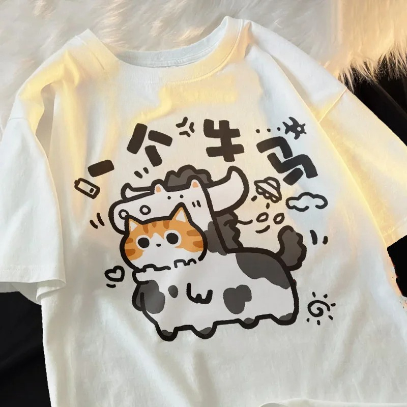 Summer Clothing Trends For Women 2026 - T-shirt à manches courtes imprimé dessin