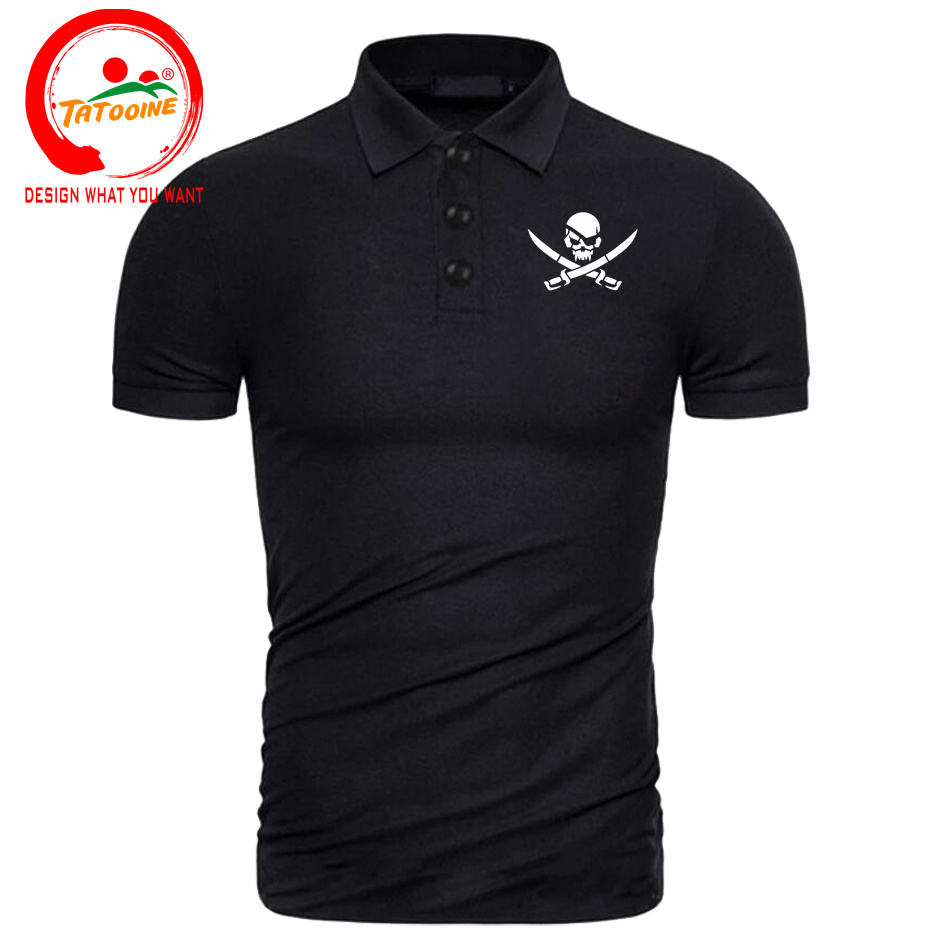 Summer Clothing Logo - Polo pour Homme avec Logo Imprimé