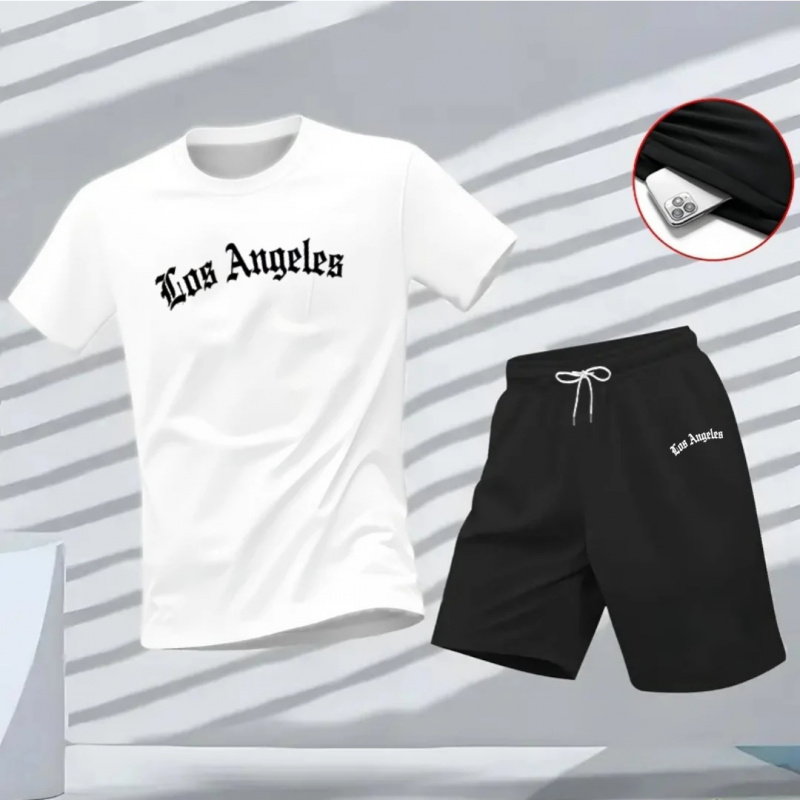 Summer Clothing Haul - Ensemble de survêtement pour homme Los