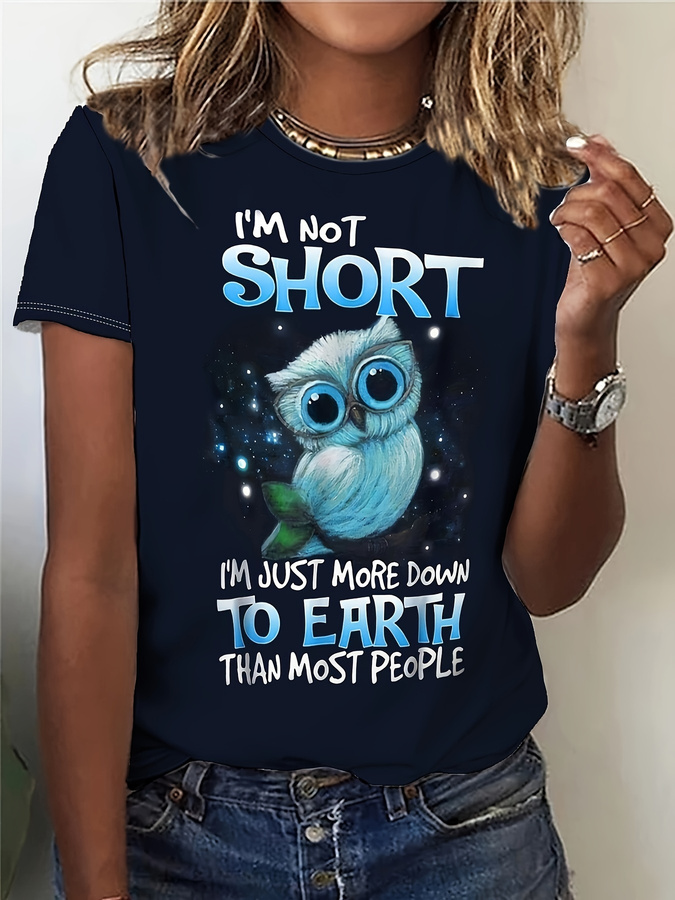 Summer Clothing Trends For Women 2026 - T-shirt pour femme I'm Not Short