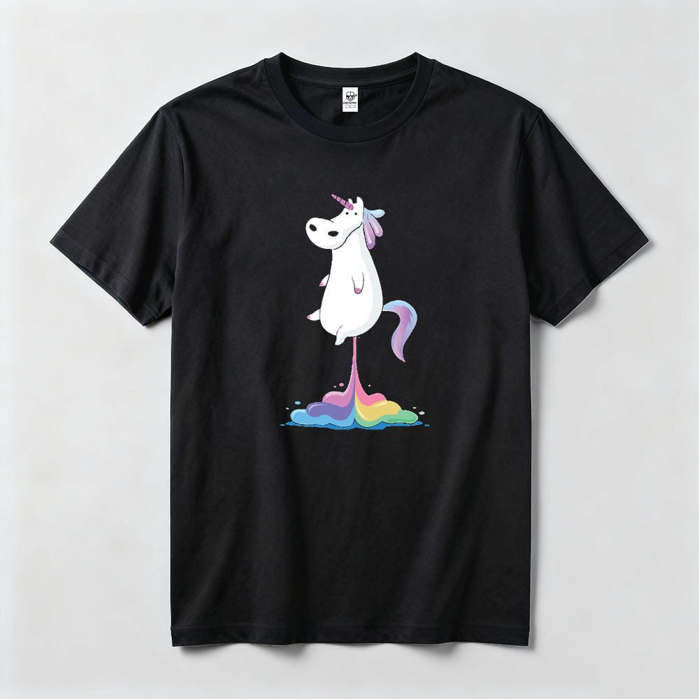 Summer Clothing Drawing - T-shirt fantaisie en coton à manches