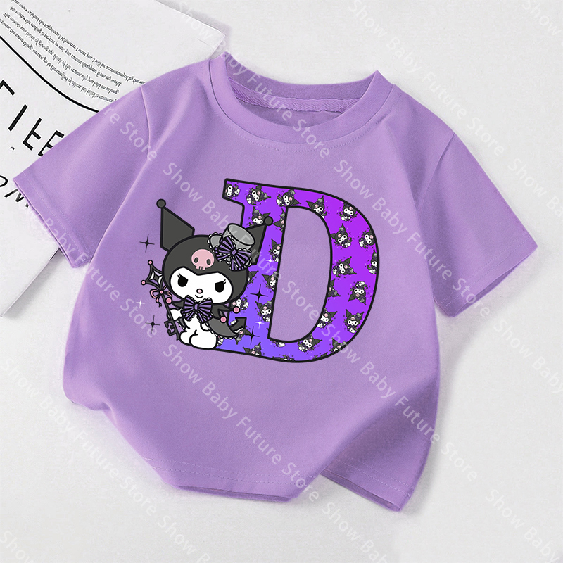 T-shirt violet Kuromis pour fi - Summer Clothing Names avis et prix