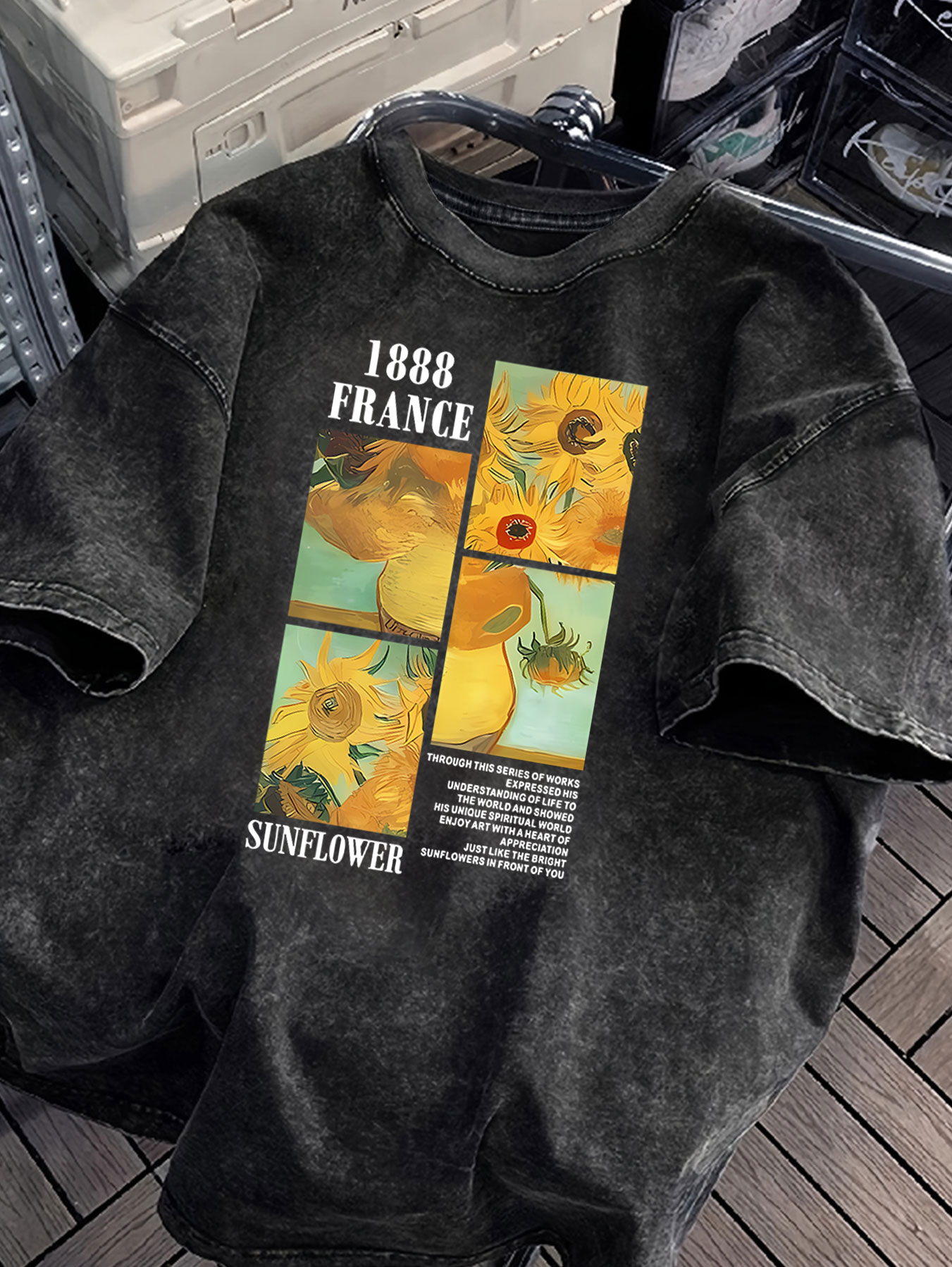 T-shirts Vintage délavés pour  - Summer Clothing Drawing avis et prix
