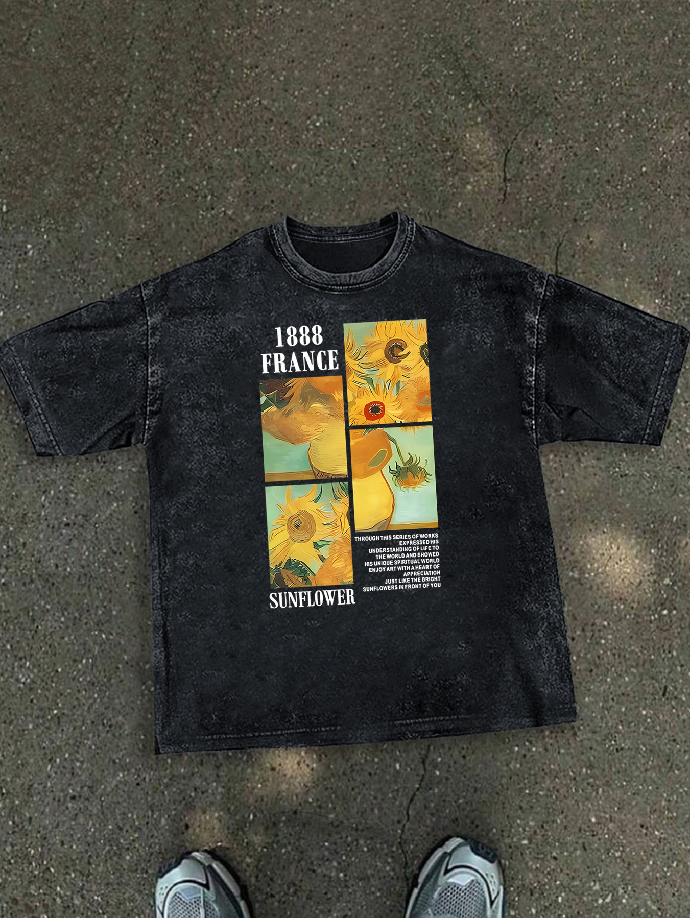 T-shirts Vintage délavés pour  - Summer Clothing Drawing avis et prix