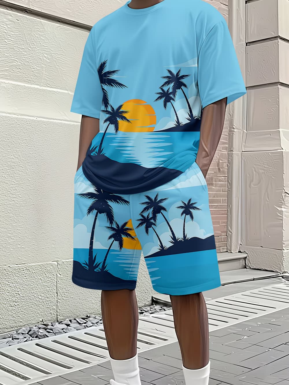Ensemble 2 pièces pour homme 2 - Beach Shirt Hawaiian avis et prix