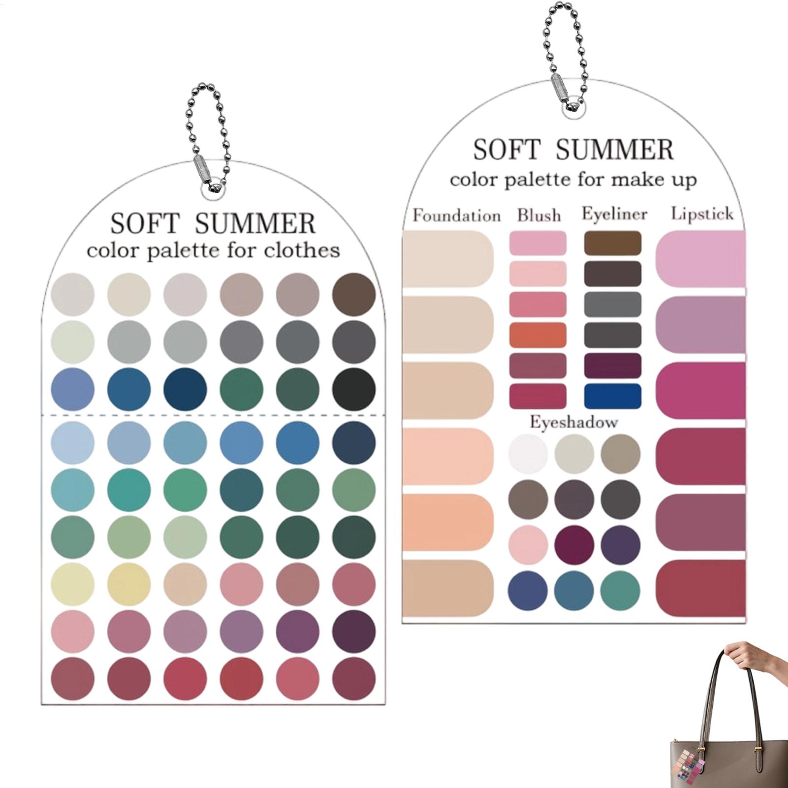 2 palettes de couleurs saisonn - Summer Clothing Color Palette avis et prix
