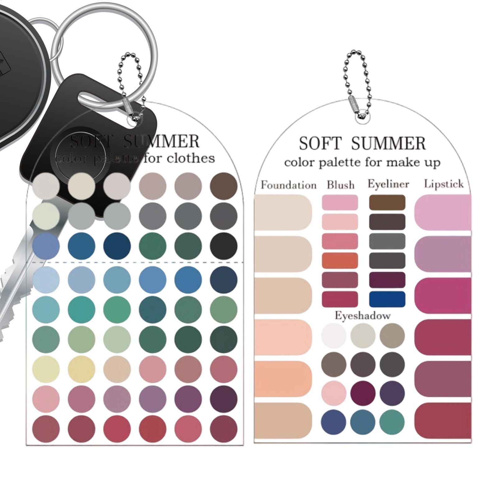 2 palettes de couleurs saisonn - Summer Clothing Color Palette avis et prix