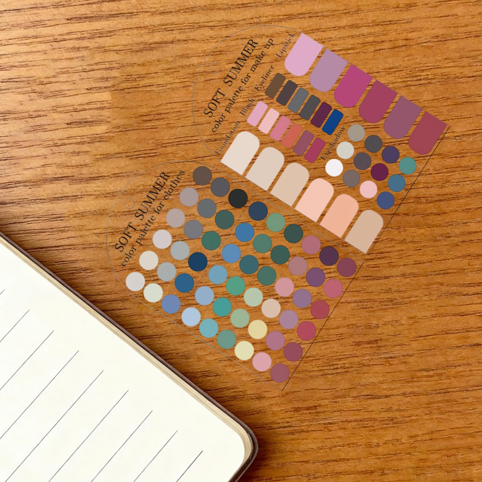 2 palettes de couleurs saisonn - Summer Clothing Color Palette avis et prix