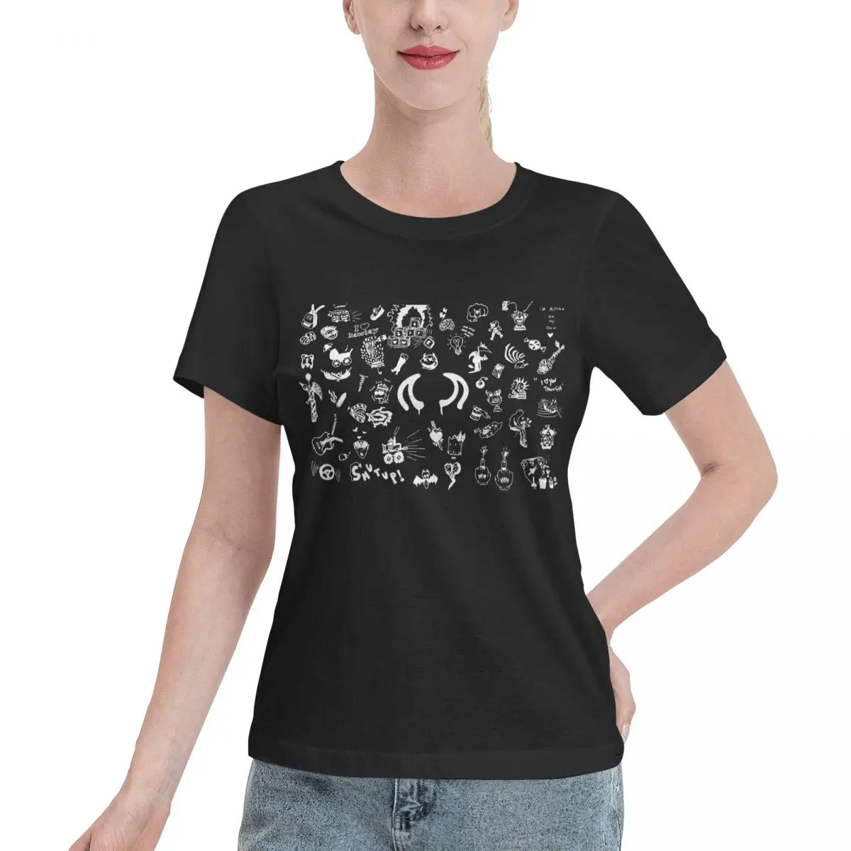 T-shirt Yungblud Drawings Tatt - Summer Clothing Drawing avis et prix