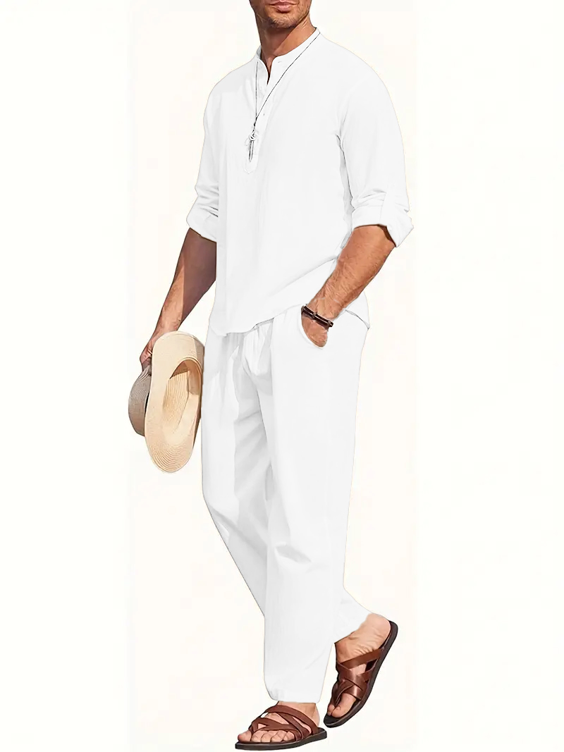 Ensemble de costume en lin bla - Summer Clothing Haul avis et prix