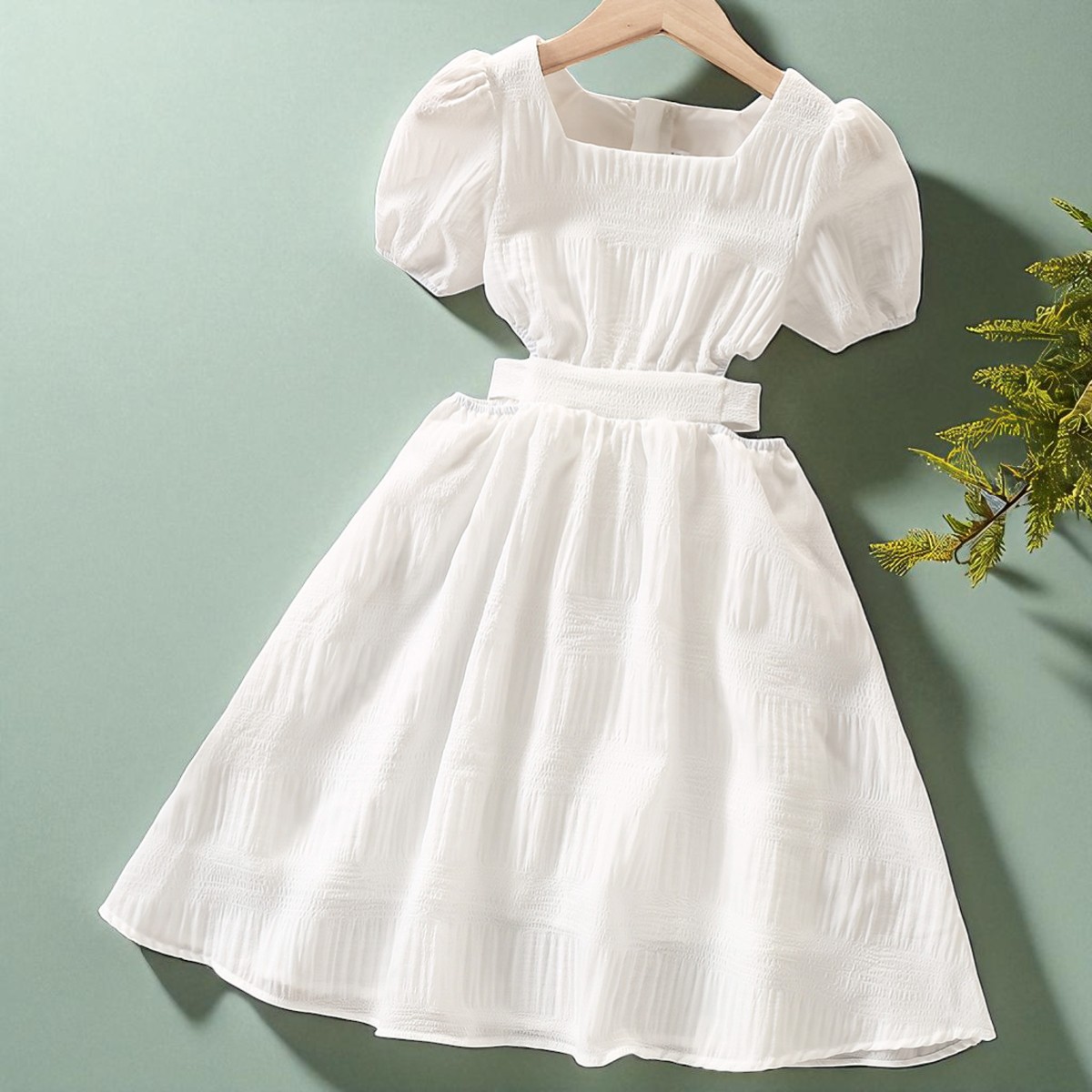 Robe longue blanche pour fille - Summer Clothing Teen Girls avis et prix