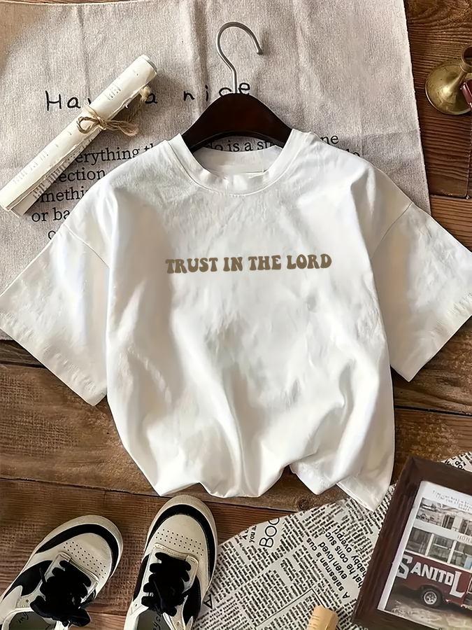 T-shirt imprimé avec lettres,  - Summer Clothing Trends For Women 2026 avis et prix