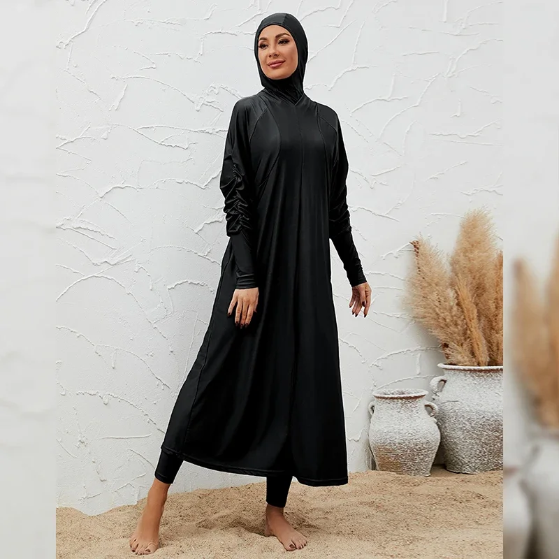 Abaya-Ensemble de 3 pièces pou - Summer Clothing Young Women avis et prix