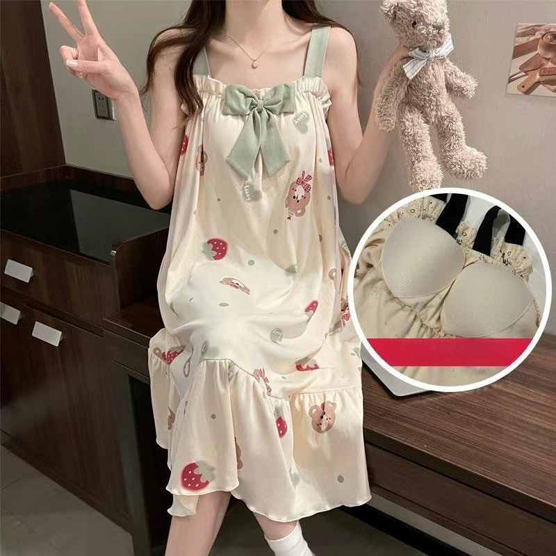 Chemise de nuit princesse mign - Summer Clothing Young Women avis et prix