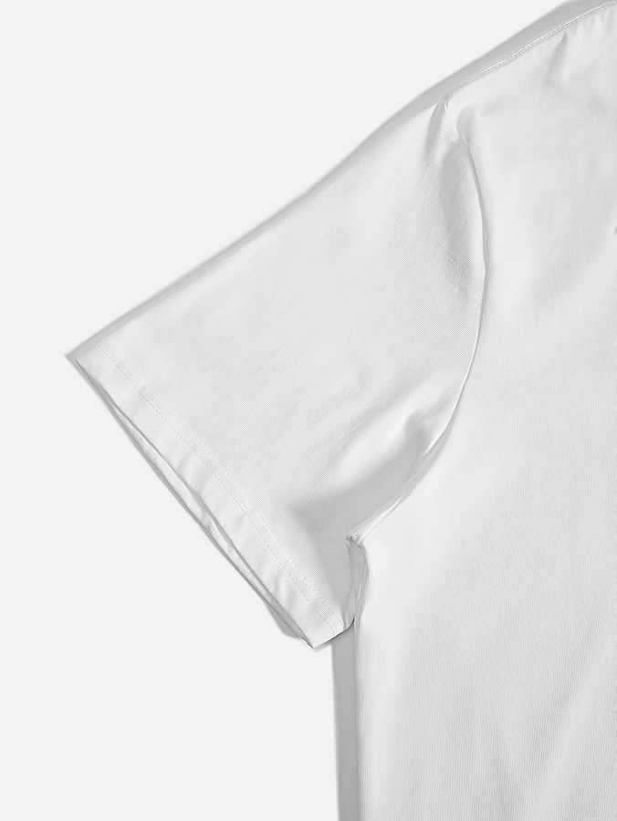 T-shirt blanc ample, imprimé a - Summer Clothing Trends For Women 2026 avis et prix