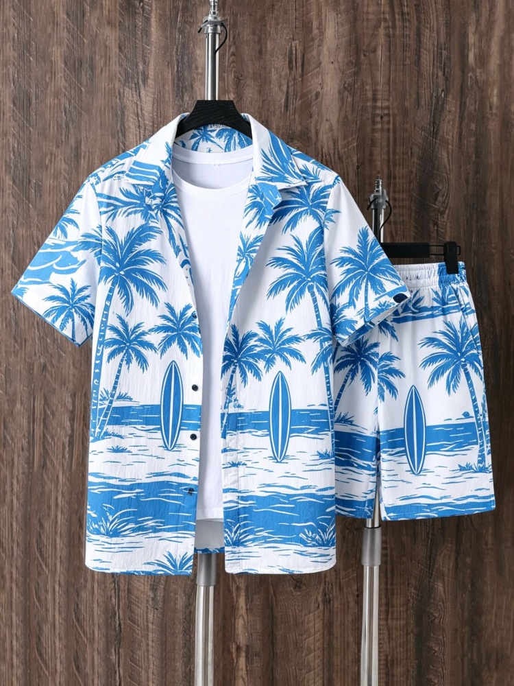 Ensemble chemise à manches cou - Beach Shirt Hawaiian avis et prix