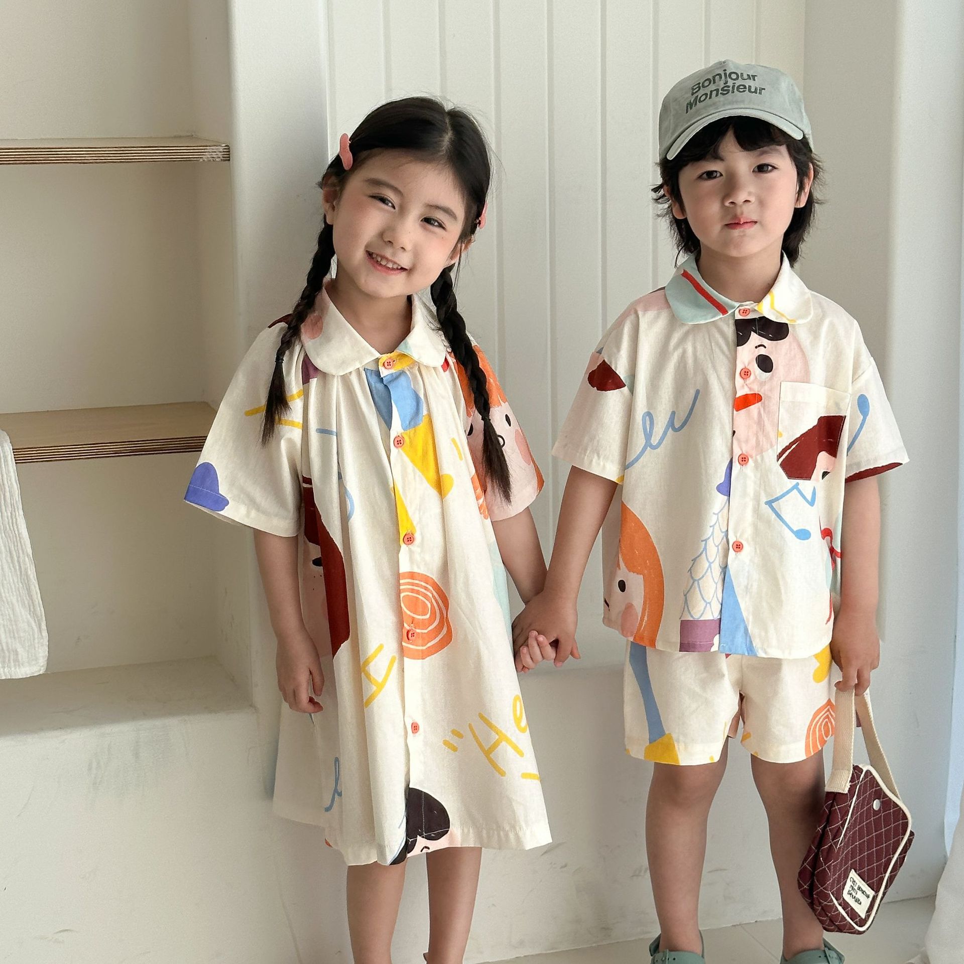 Nouvel ensemble assorti imprim - Summer Clothing Drawing avis et prix