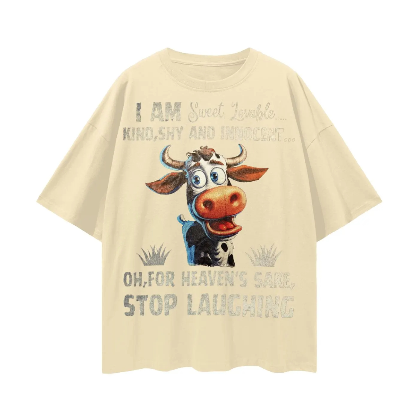 T-shirt à motif de vache adora - Summer Clothing Clipart avis et prix